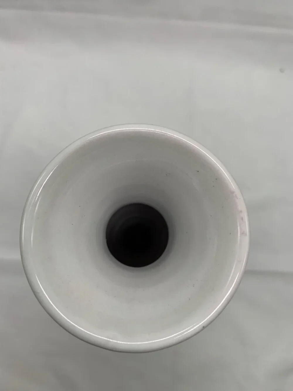 Handmade Greek Icaros Pottery Vase With Floral & Bird Motif Turquoise & White